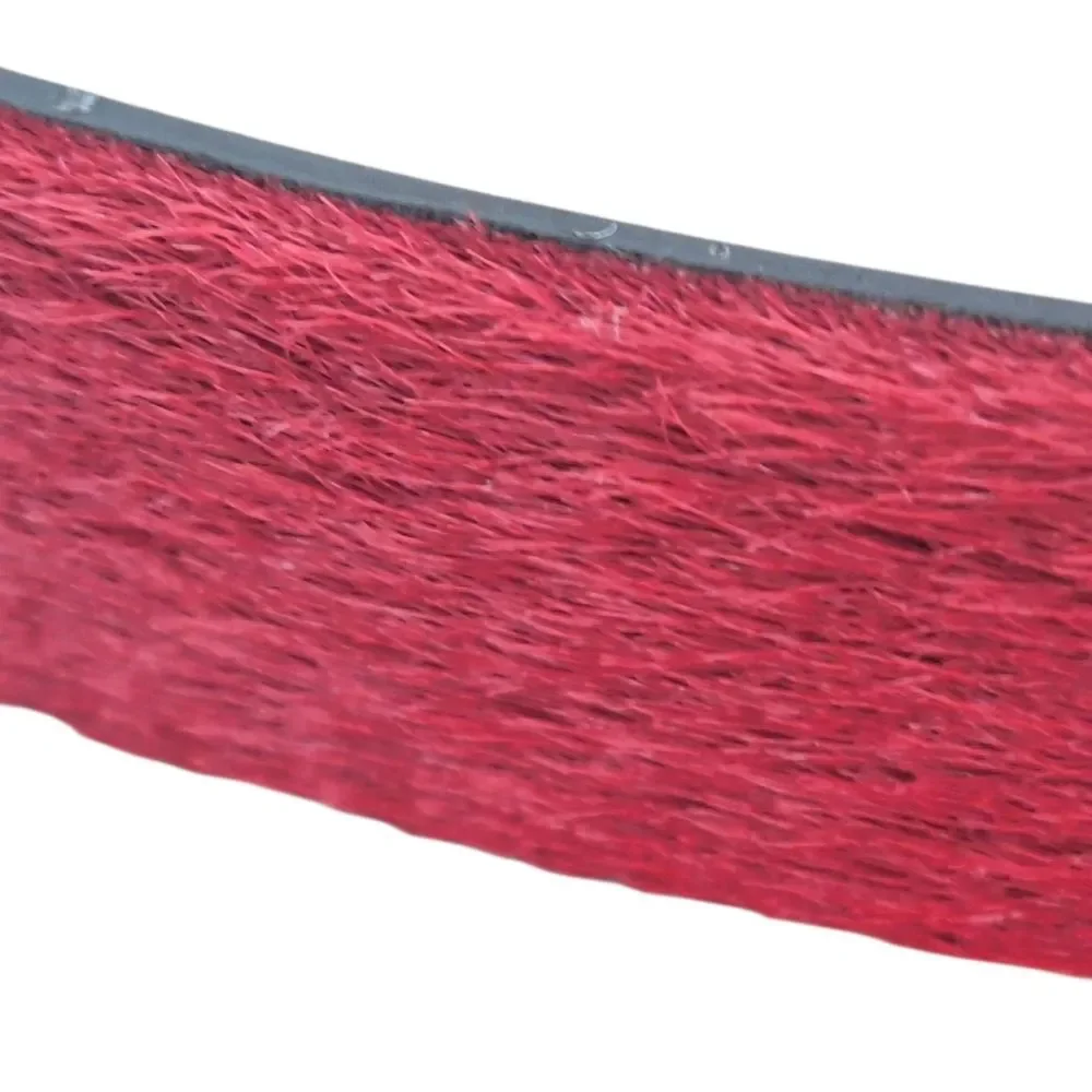 BRIGHTON Leather Calf Hair Multicolor Belt Size ML 32 Excellent Vintage Q4800